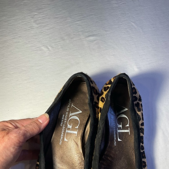 Attilio Guisti Leombruni leopard print flats; NICE - Picture 10 of 16